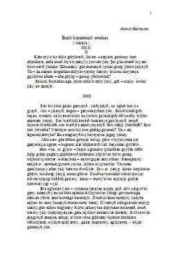 Bizin-kocamizin-ertekisi